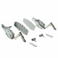 Hafele FREE SWING Makas seti gri S8 50-67cm