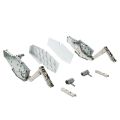 Hafele FREE SWING Makas seti beyaz S5 50-67cm