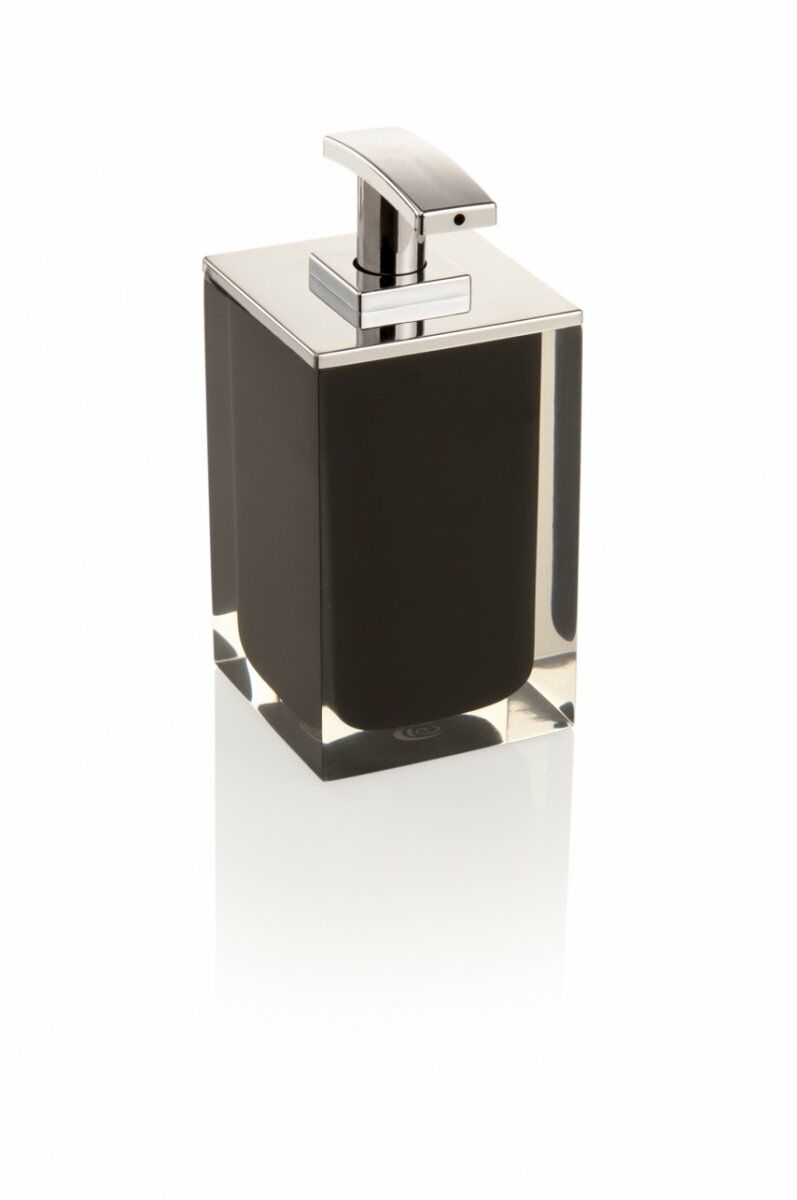 Gedy Rainbow Siyah Reçine Sıvı Sabunluk | Banyo Aksesuarı