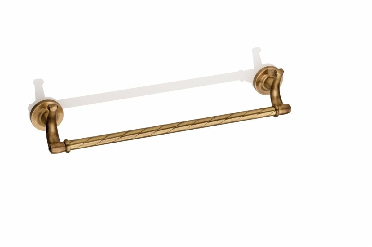 Bagno & Association Pirinç Antik Bronz Duvara Monte Havluluk | Banyo Havluluğu