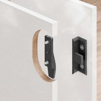 HAFELE KEKU AD Açılı Panel Bileşeni 15mm 10’lu Paket | Panel Bağlantı Aparatı