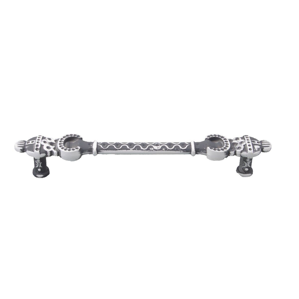Ventus VN.1033.160.GR+WP Metal Siyah - Beyaz 160mm Akslı Kulp