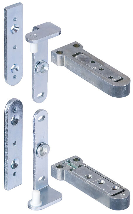 Hafele CIR Pivot menteşe düz galvaniz