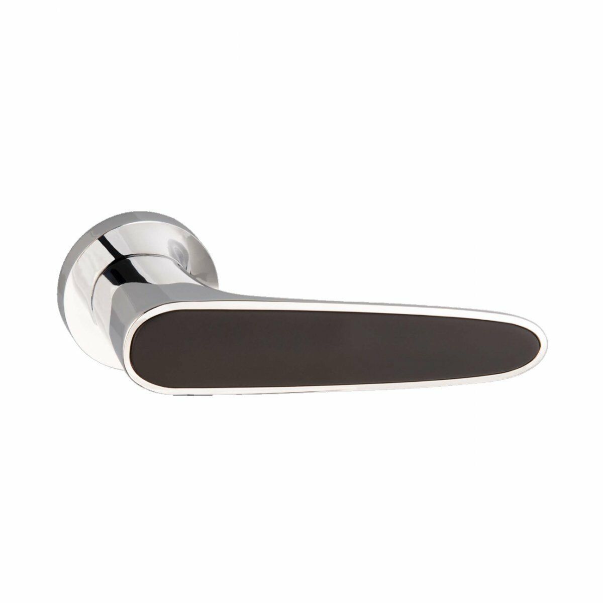 Ventus 4013.CL.CP.MB Kapı Kolu Yale Tipi Krom - Siyah Metal