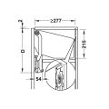 Hafele FREE UP E R3us gri 430-600/5.0-9.7