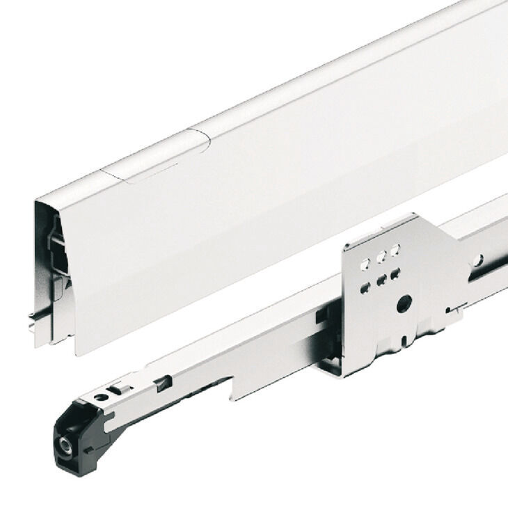 HAFELE Yanaklı Ray, MATRIX BOX P35 gri 18/92/500mm, vid.