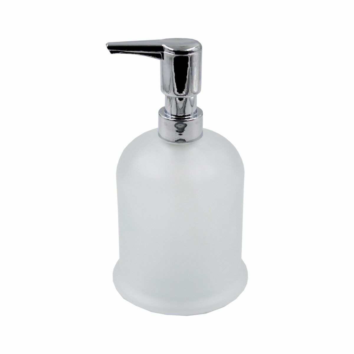 Lider Sıvı Sabunluk Şeffaf Krom Cam