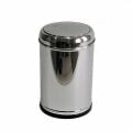 Lider Paslanmaz Çelik Kapaklı Çöp Kovası 5 Litre | Banyo Çöp Kovası
