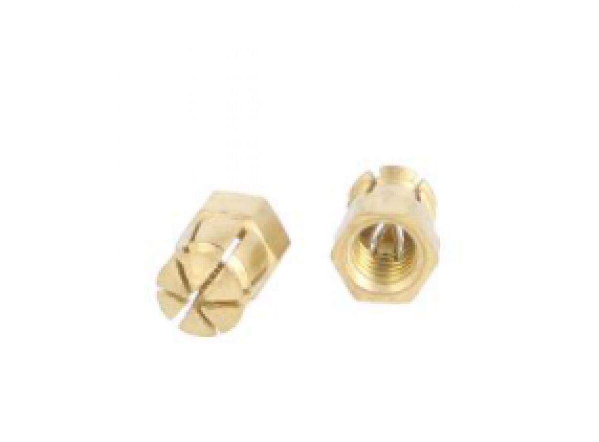 SİSO Pirinç M6×11,5 mm Altıgen Genişletme Burcu | Mobilya Bağlantı Elemanı