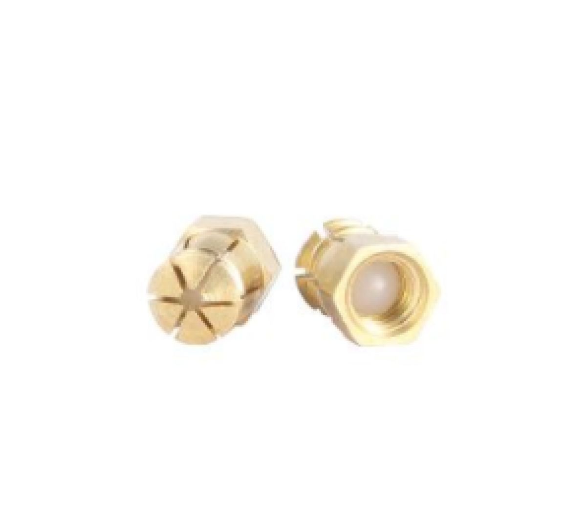 SİSO M6×11,5 mm Pirinç Bilyalı Genişletme Burcu | Mobilya Bağlantı Elemanı