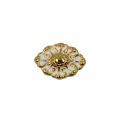 Ventus VN.1004.D032.GW Metal Altın - Beyaz 00mm Düğme Kulp