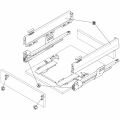 Hafele MATRIX BOX P B-aç gri 18/500-600mm vd.