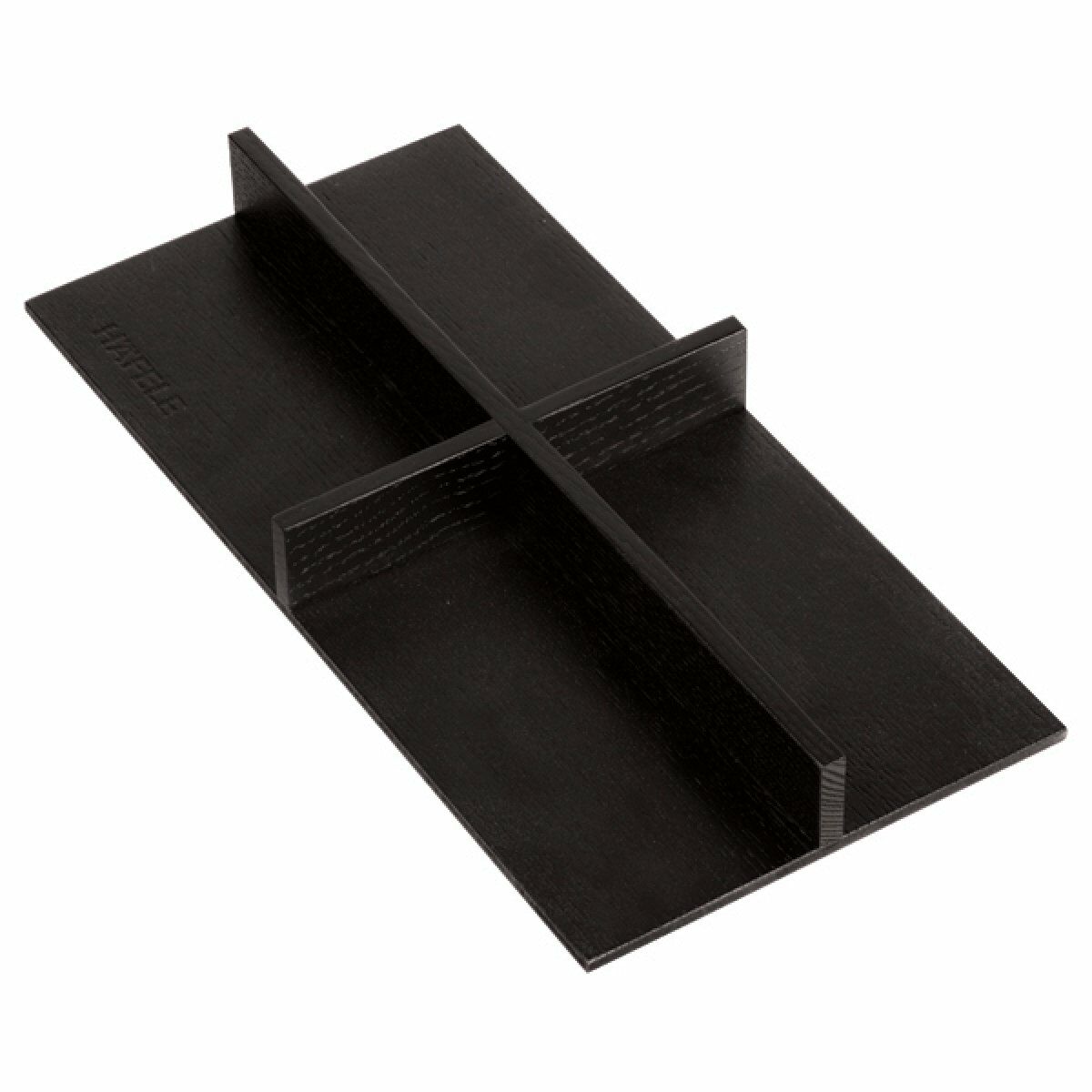 Häfele WOODY Aksesuar Bölmesi 255×125×29 mm Siyah | Ahşap Çekmece İçi Bölme