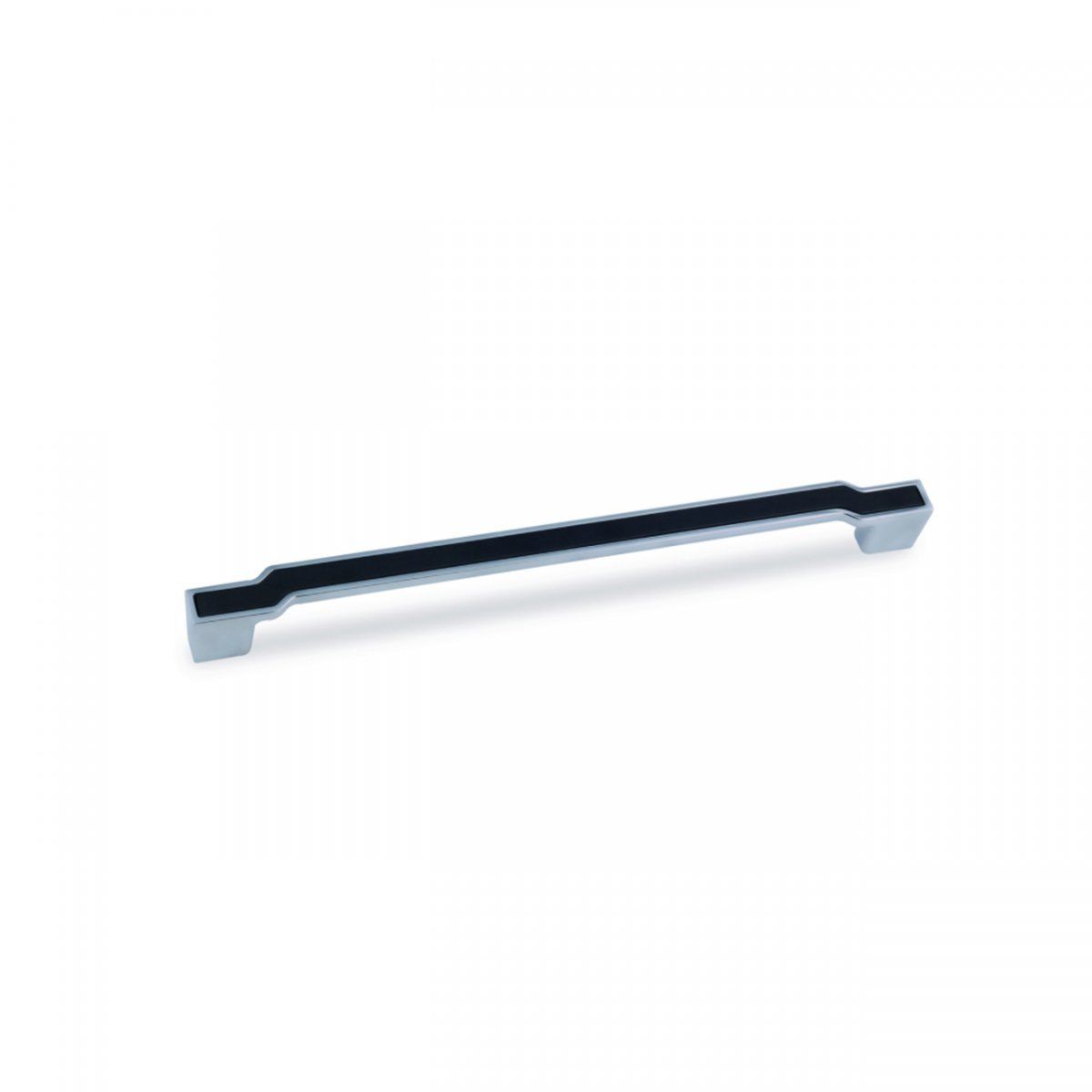 Zavinna Z302 Metal Krom - Mat Siyah 224mm Akslı Kulp