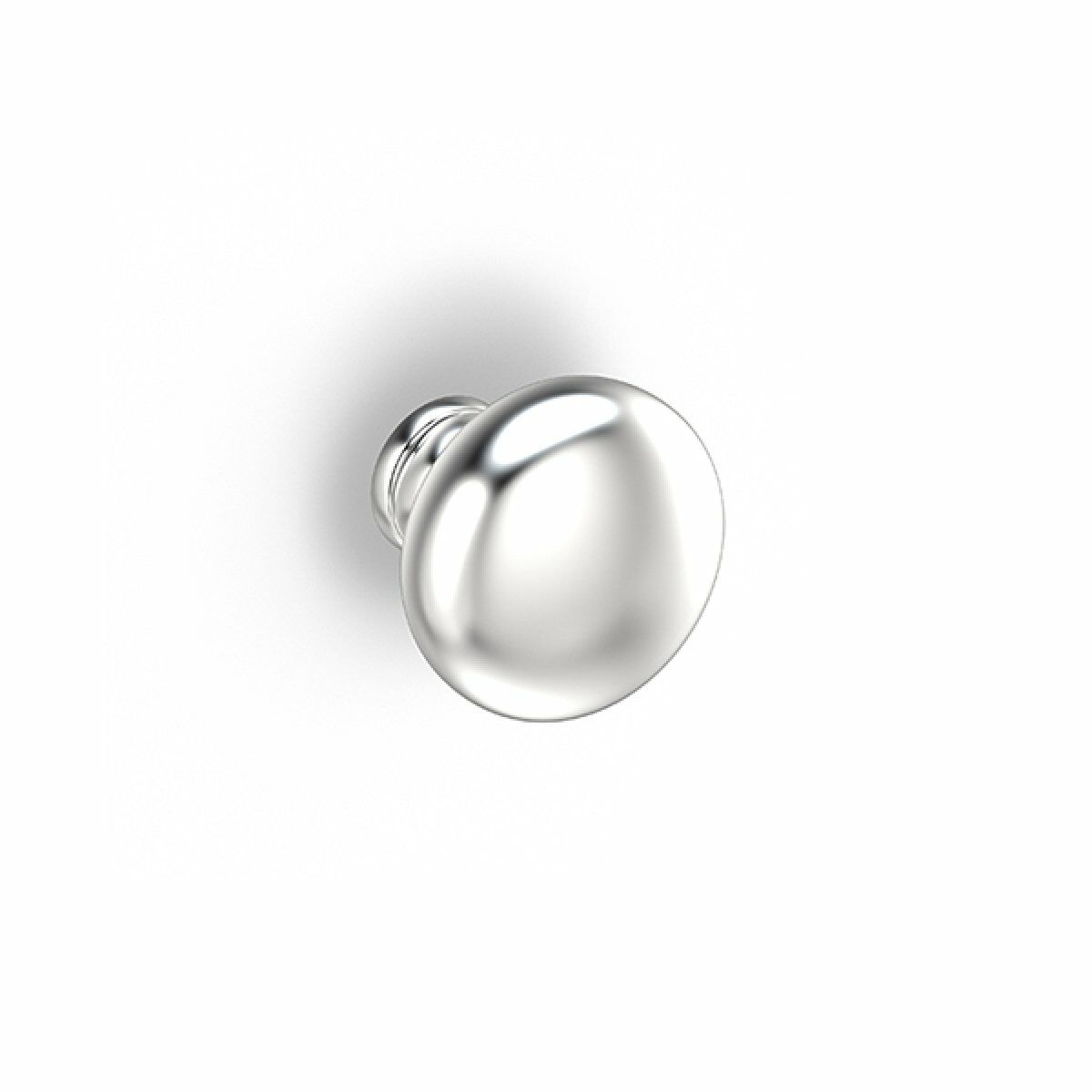 Hafele LEOPOLD JR Düğme kulp parlak krom 31mm