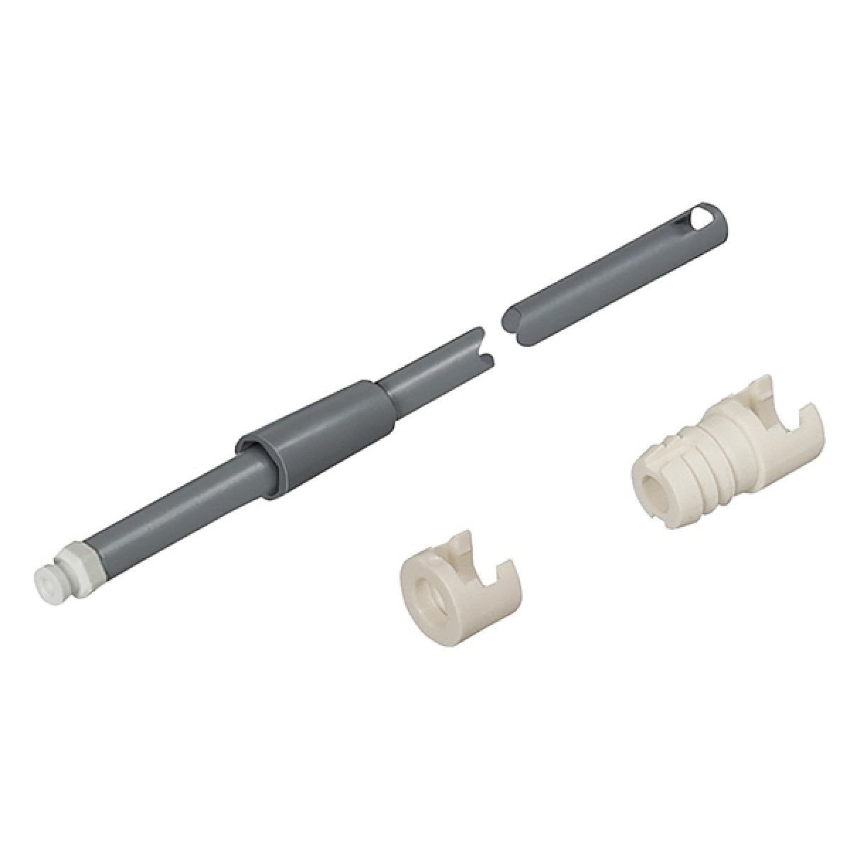 HAFELE MATRIX BOX P Yan Bordür Açık Gri 450 mm | Çekmece Yan Bordürü