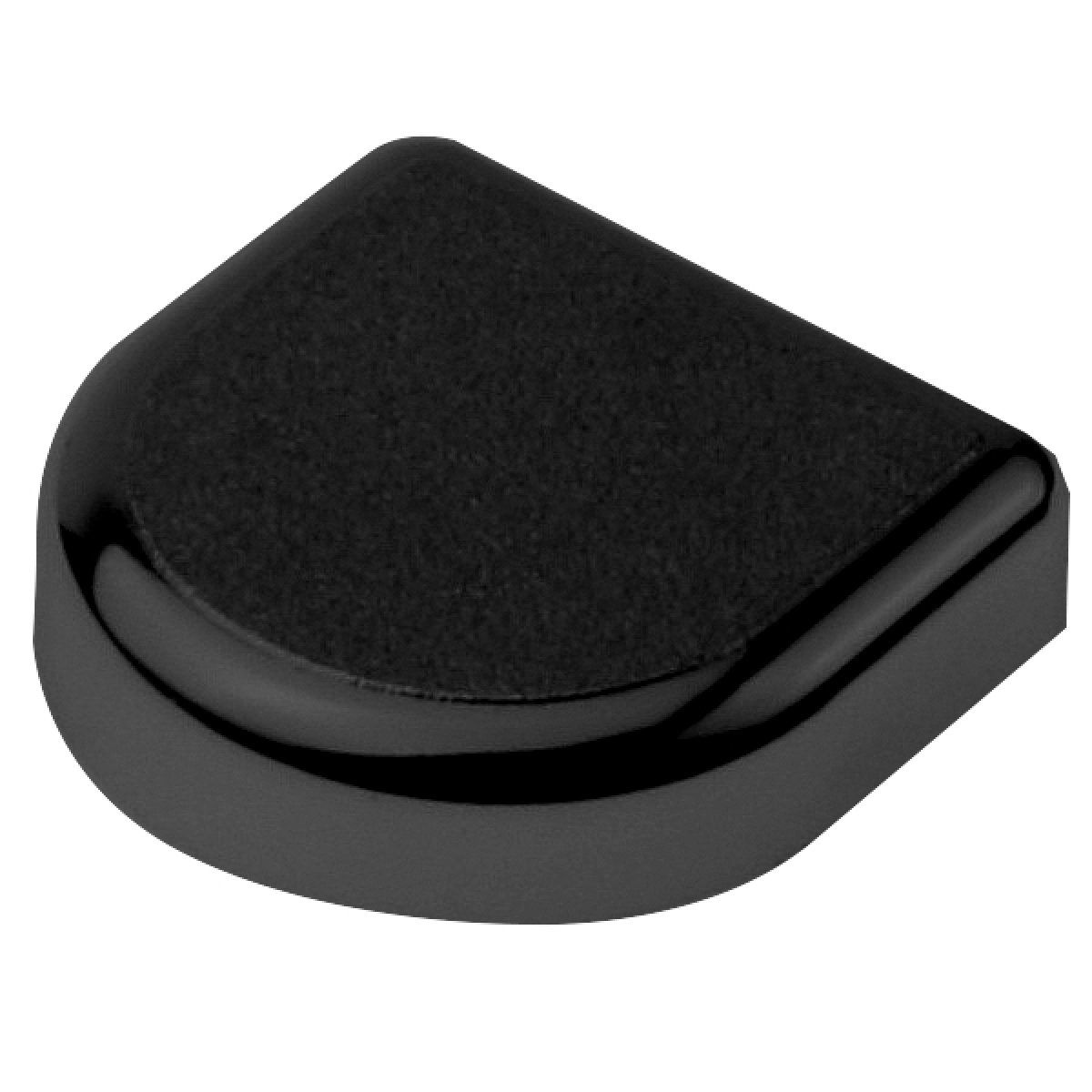 HAFELE METALLAMAT Cam Menteşe Kapak Kapağı Oval Siyah | Cam Kapak Aksesuarı