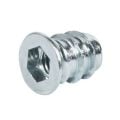 HAFELE Çelik Galvaniz Havşa Başlı Dübel M6×24 mm 100’lü Paket | Mobilya Montaj Dübeli