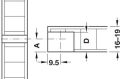 HAFELE RAFIX 20 Galvaniz Mil 5×11 mm 100’lü Paket | Direkt Uygulama Mobilya Bağlantı Mili
