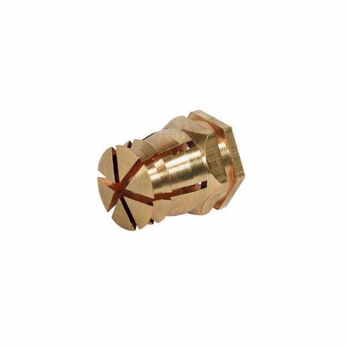 HAFELE Açılan Pirinç Dübel M6×9 mm 100’lü Paket | Mobilya Bağlantı Dübel