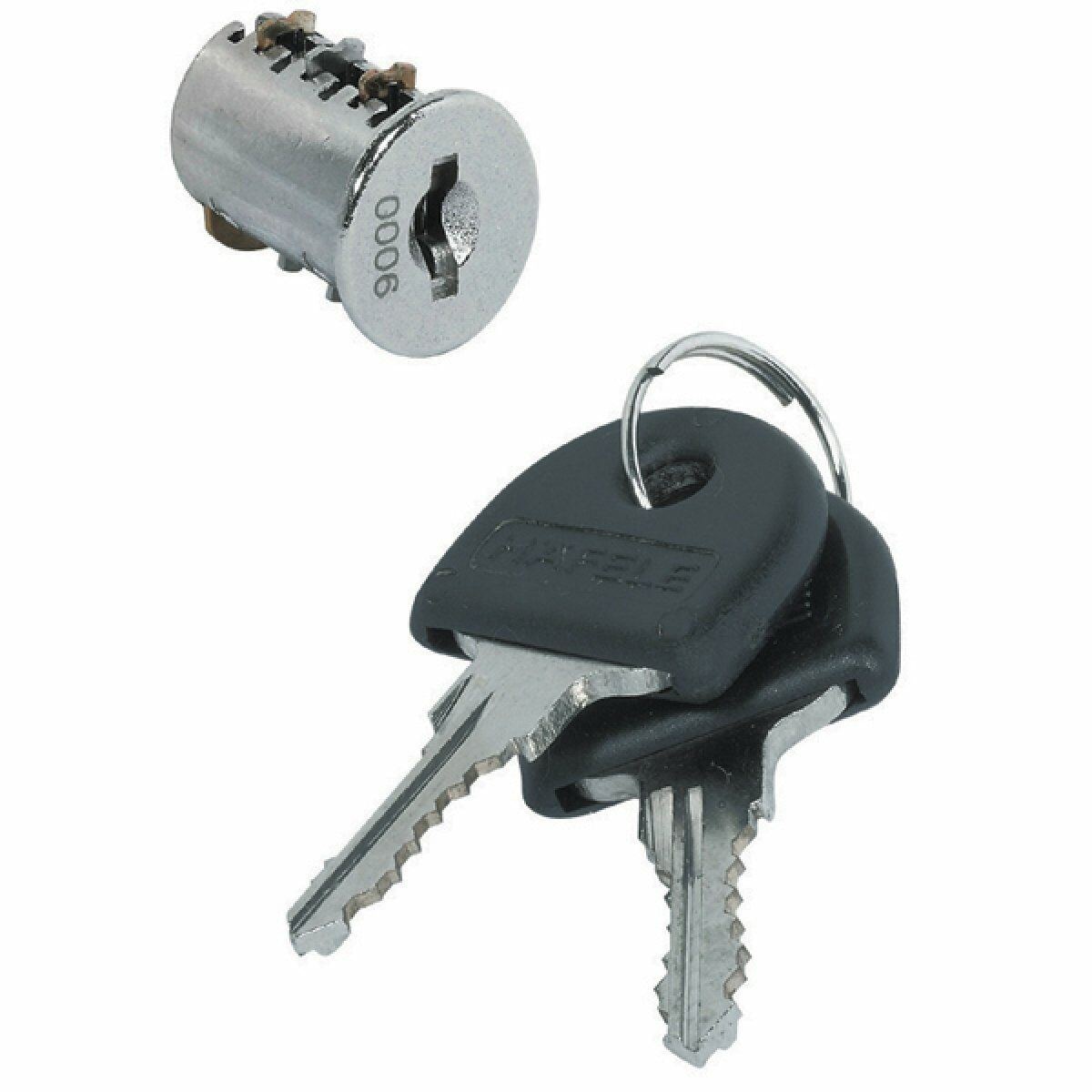 HAFELE SYMO 3000 HS3 Çıkartılabilir Plakalı Silindir Göbeği | Eklemli Anahtarlı Kilit Sistemi