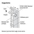 Hafele Çubuk kılavuzu zamak kaplama