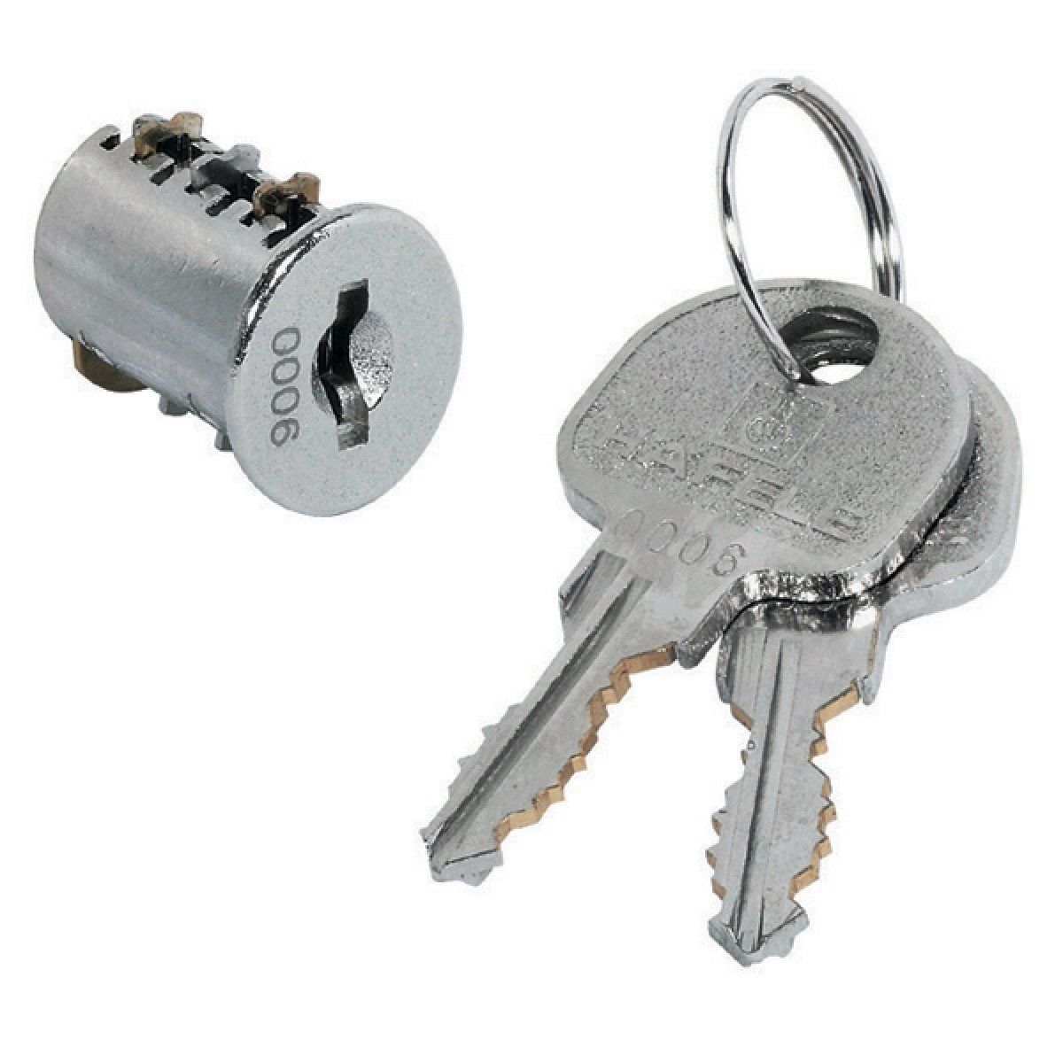 HAFELE SYMO 3000 Silindir Göbeği HS1 SH10 | Aynı Kilitli Çıkartılabilir Göbek