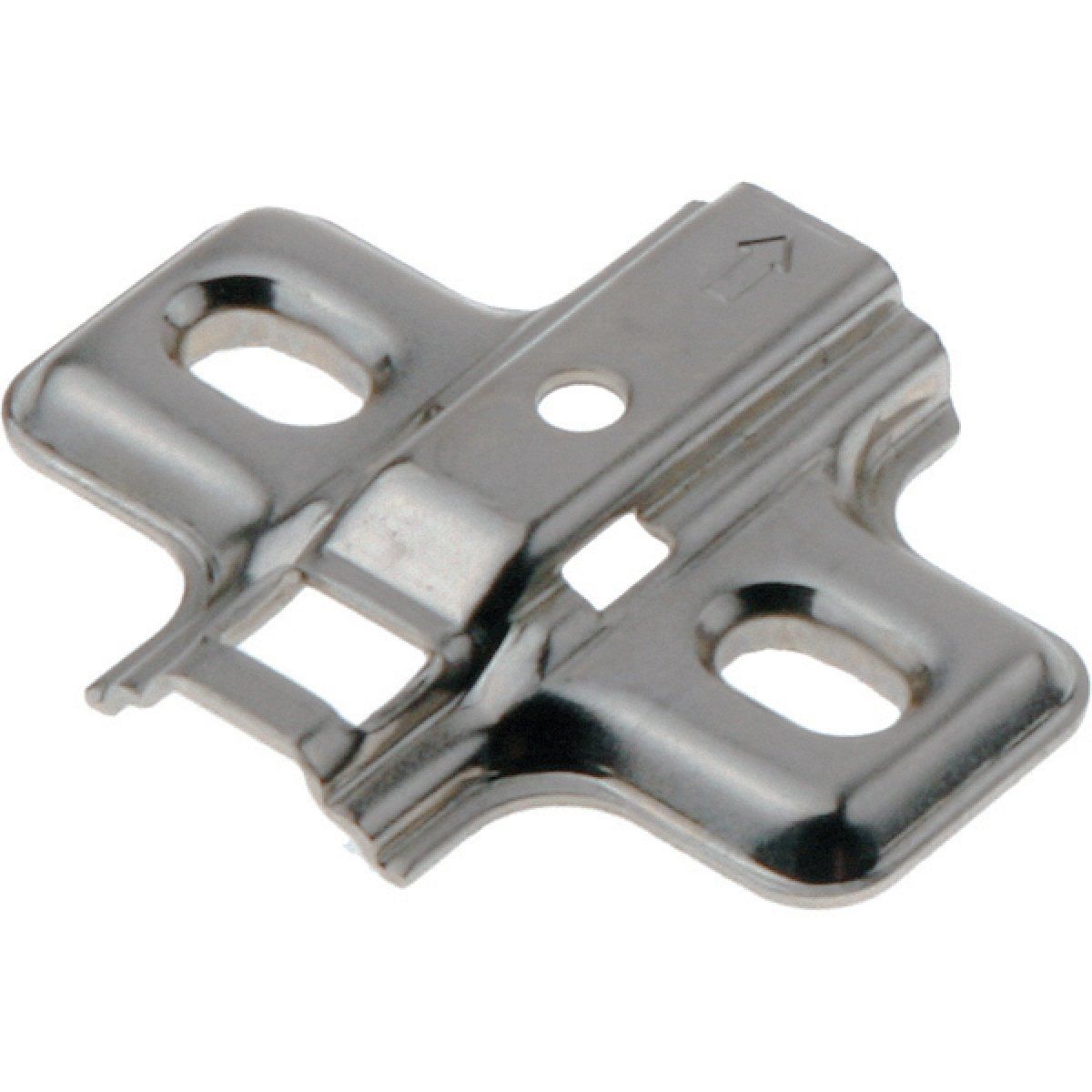 HAFELE PROFIT H Tipi Kapı Kolu Tabanı 0 mm | Vidalanabilir Paslanmaz Çelik Taban