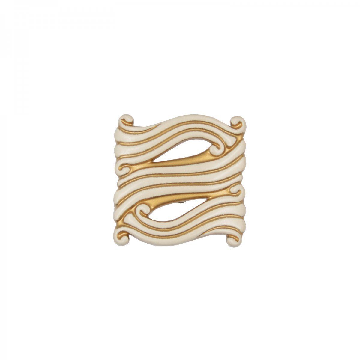 Giusti Altın – Beyaz Metal Düğme Kulp | Mobilya Kulpu