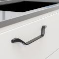 Hafele PASSO Kulp antrasit 96mm