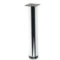 Hafele OTTO Masa ayağı ahşap p. krom 60x710mm
