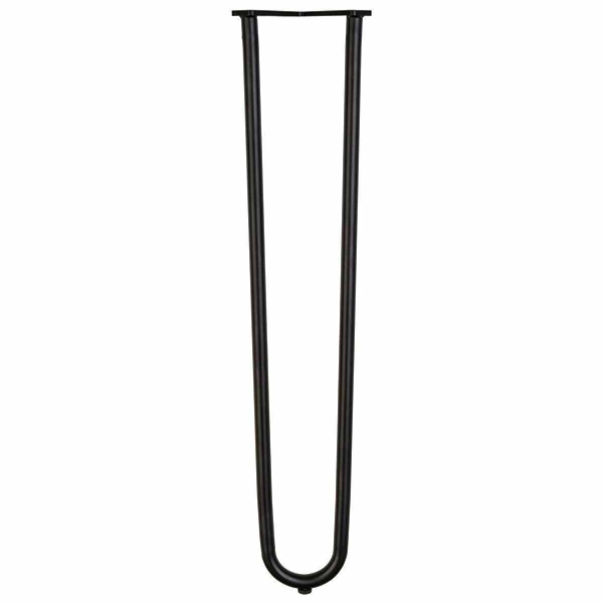 Hafele VITA Masa Ayağı, siyah 710mm