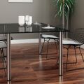 Hafele GIA Sehpa ayağı cam parlak krom 60x410mm
