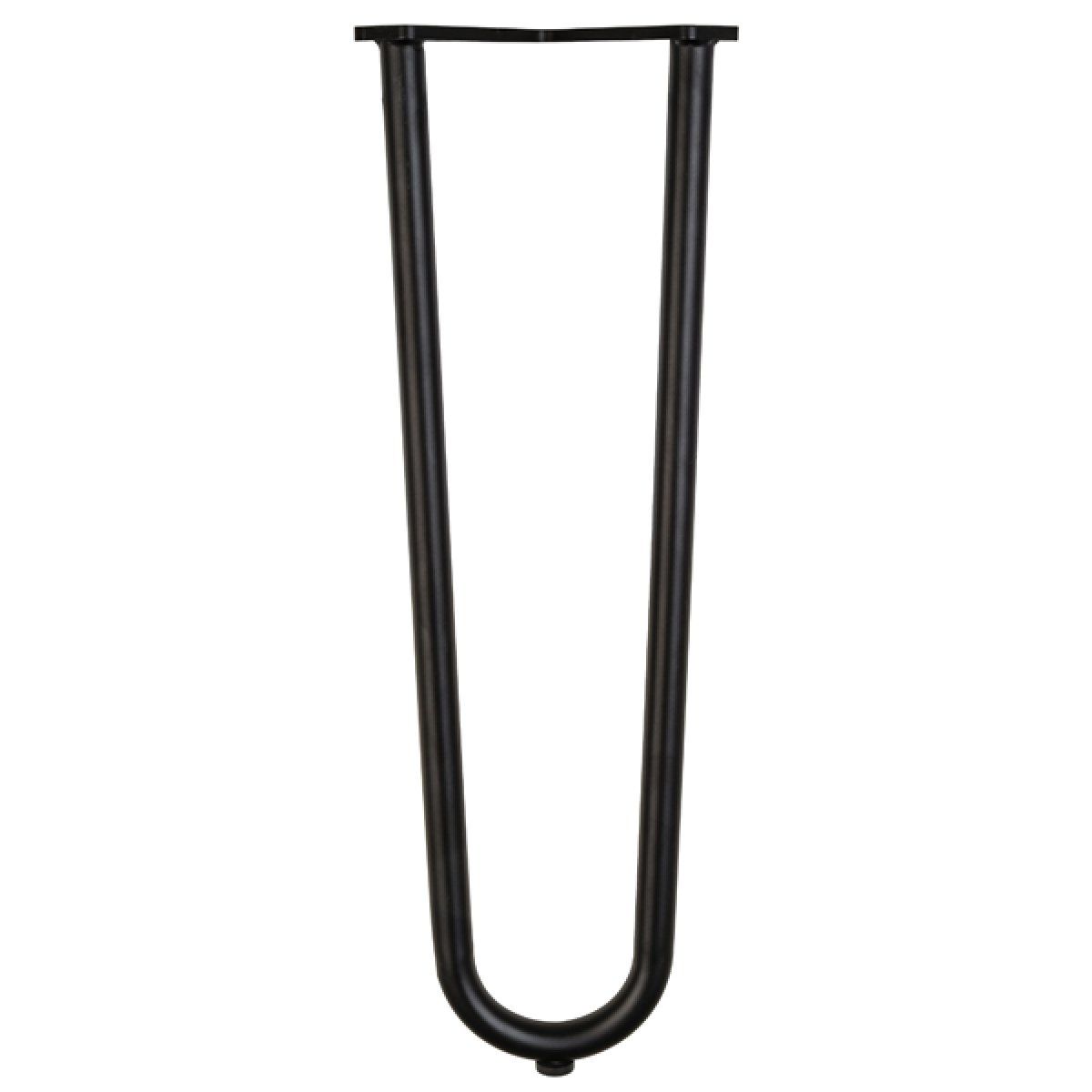 Hafele NERI Sehpa ayağı, siyah 410mm
