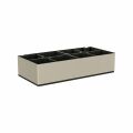 Hafele BOX Ayak köşeli p. çelik renkli 70x40mm