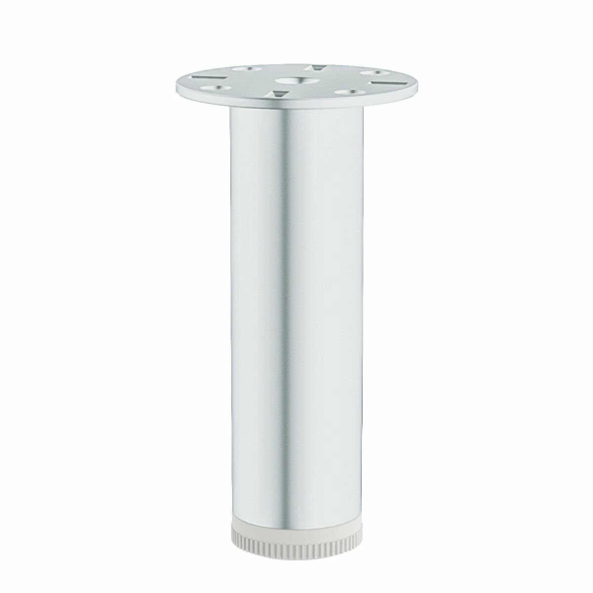 Hafele BONNY Ayak yuvarlak mat krom 25x70mm