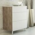Hafele BONNY Ayak yuvarlak parlak krom 25x70mm