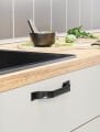 Hafele BELLA Kulp paslanmaz çelik renkli 128mm