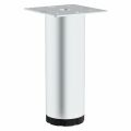 Hafele ARVIN Ayak yuvarlak mat krom 60x100mm