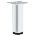 Hafele ARVIN Ayak yuvarlak parlak krom 60x100mm
