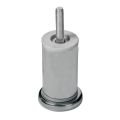 Hafele GAYA Mobilya ayağı mat krom,M10, 42/80mm
