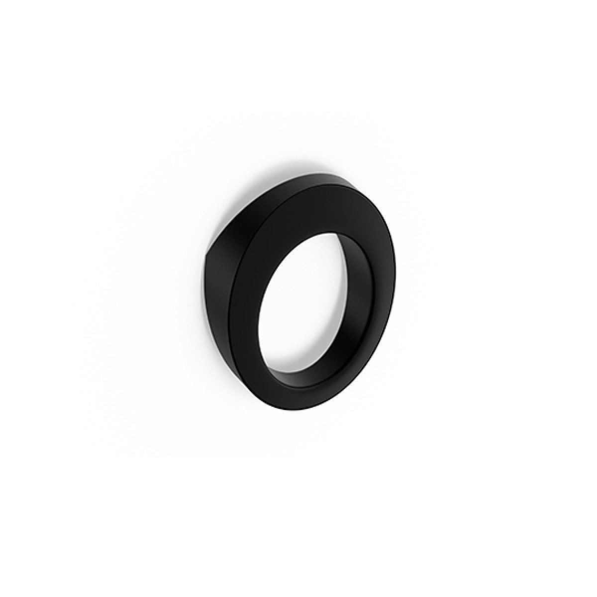 Hafele TONDO JR Kulp mat siyah 32mm